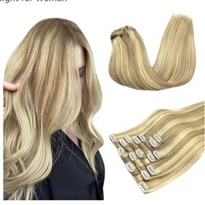 16 Inch blonde extensions